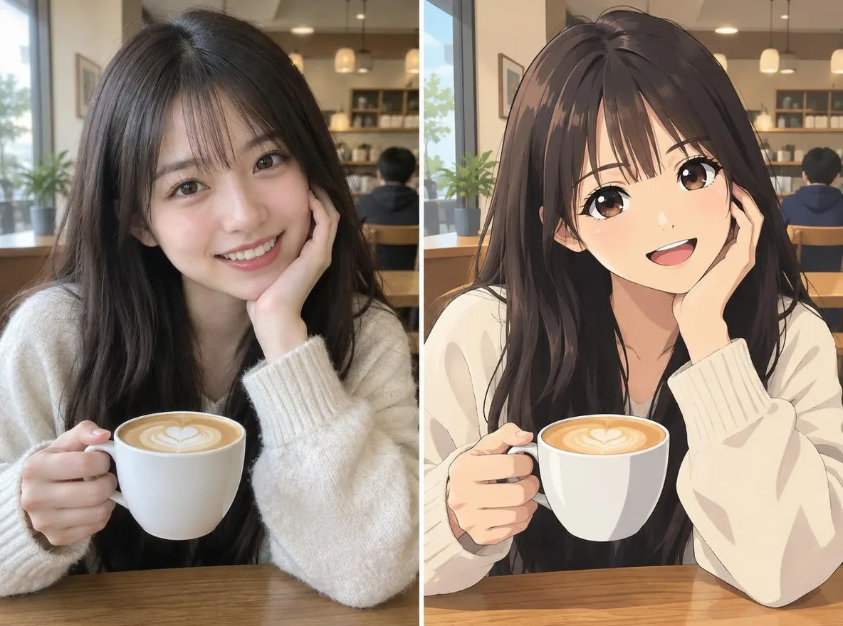 写真をアニメ風に変換するAI