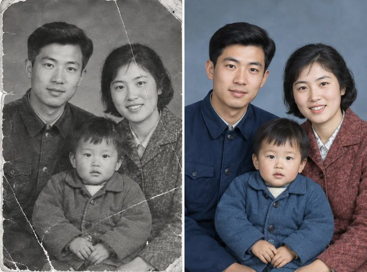 Restore and Colorize Old Photos with AI