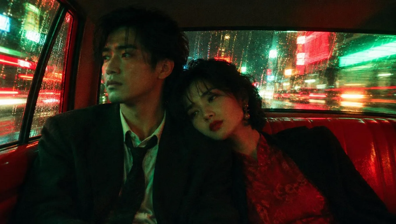 90年代香港映画風AI画像生成