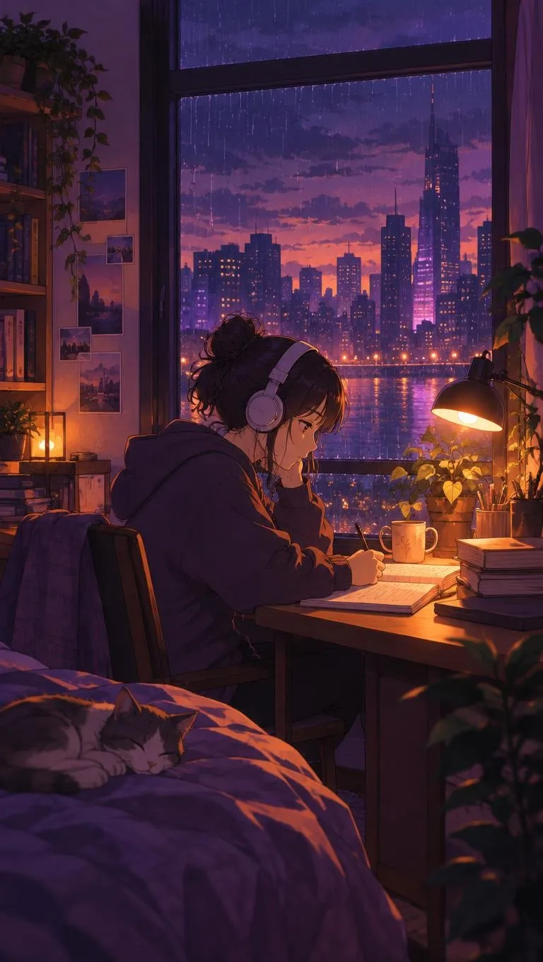 Lo-fi anime style example made with Pickshot